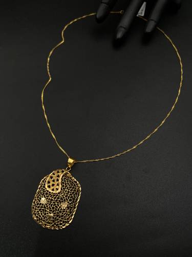 عقد ذهب أصفر عيار 21 
