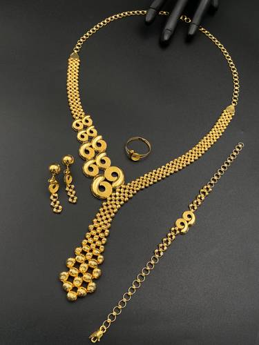 طقم دوريكا ذهب أصفر عيار 21
