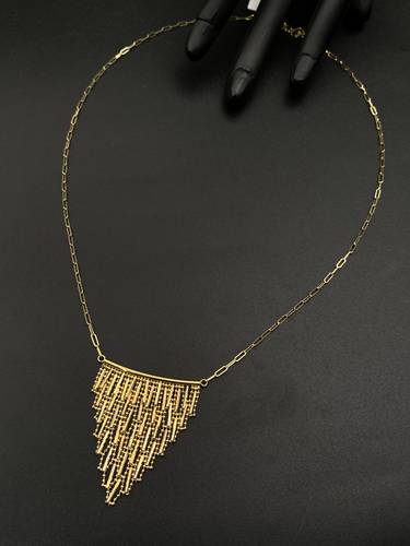 عقد ذهب ايطالي عيار 18