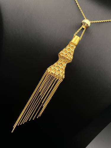 سبحة ذهب عيار 21 