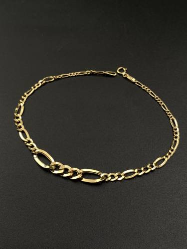 سوارة جنزير ذهب ايطالي أصفر عيار 18 