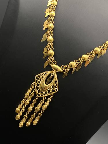 سبحة ذهب عيار 21 