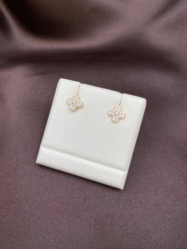 حلق ذهب عيار 18