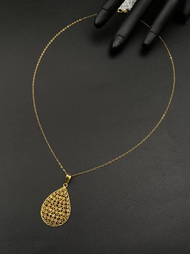 عقد ذهب أصفر عيار 21 