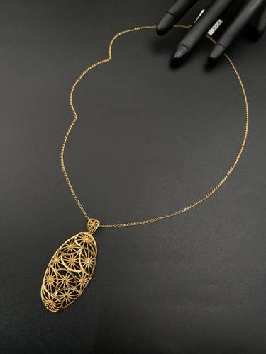 عقد ذهب عيار21