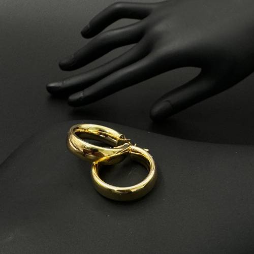 حلق ذهب ايطالي عيار 18