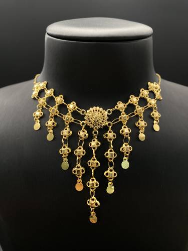 GOLD NECKLACE SHOKER K21