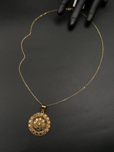 عقد ذهب عيار 21