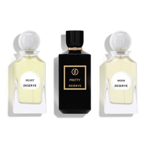 مجموعة عطور ( مون - بريتي - فلفت )