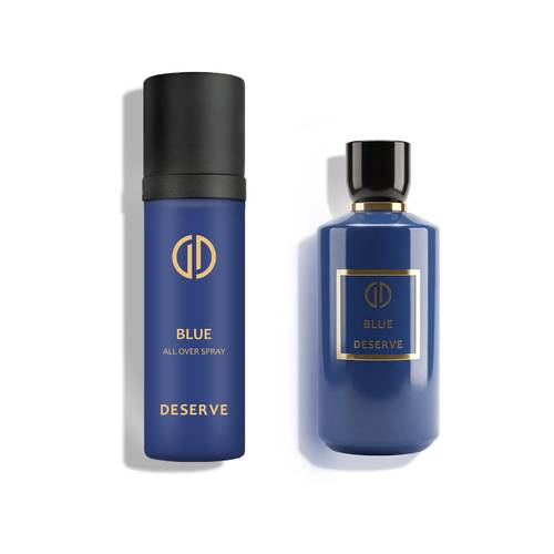 مجموعة الأزرق ( عطر الأزرق - الأزرق رذاذ الجسم )