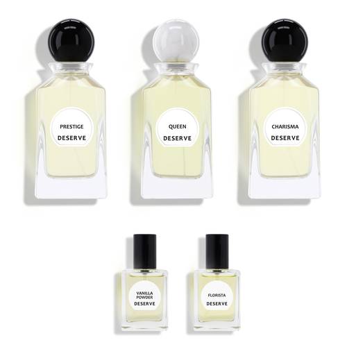 مجموعة عطور (  كاريزما - كوين - برستيج - فانيلا باودر  - فلوريستا  )