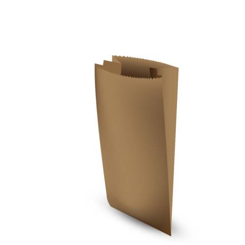 اكياس ورق بدون قاعدة (ابيض-بني)
