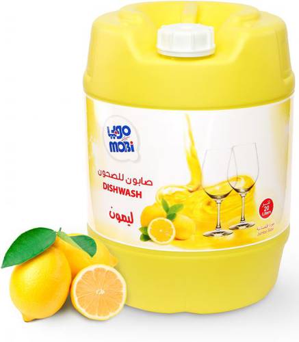 موبي صابون صحون 20 لتر (ليمون-تفاح)