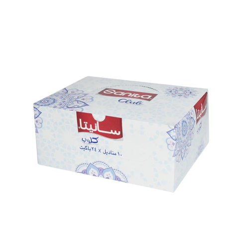 مناديل جيب سانيتا 2*3 6 علبه