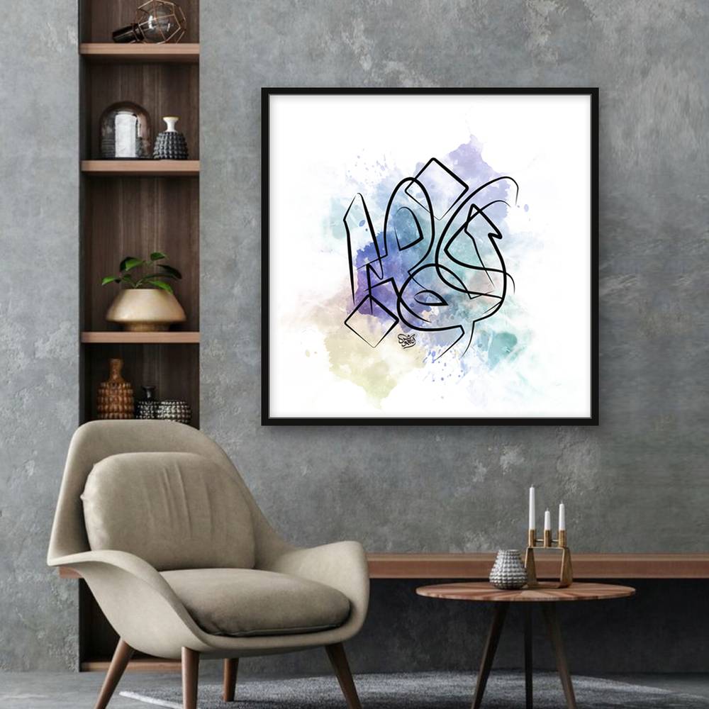 لوحة فنية ( 47 ) مقاس 75x75