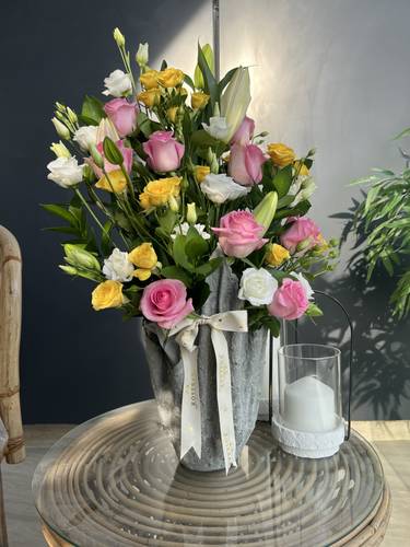 Pink And Yellow Symphony