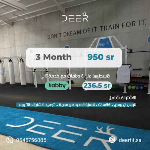 اشتراك ثلاث شهور 