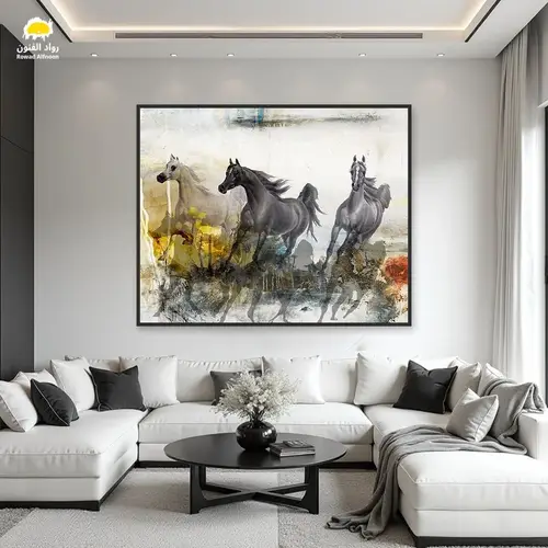 خيول من عمق الفن