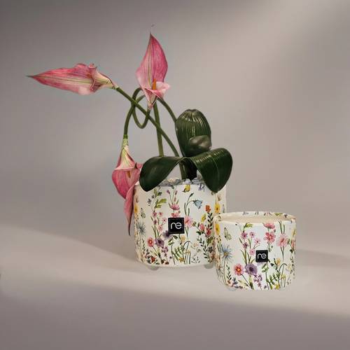 Floral Vase & Candle Set