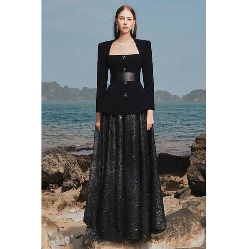 T-R EVENING BLACK OUTFIT (PRE-ORDER)