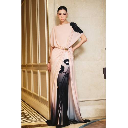 L-LE EVENING DRESS