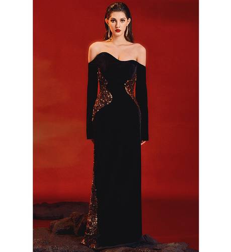 T-R EVENING DRESS (PRE-ORDER)