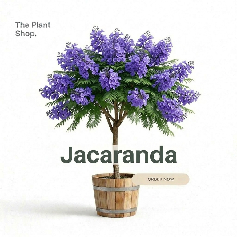 Blue Jacaranda Tree