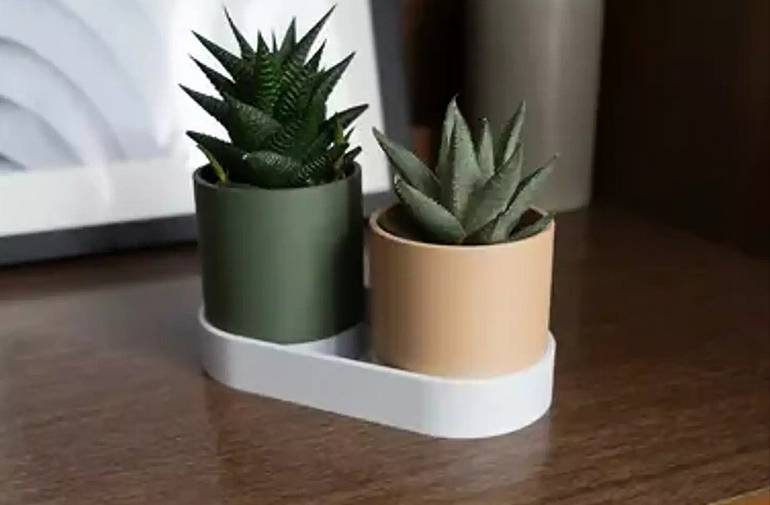 Connected Planter by Pots 