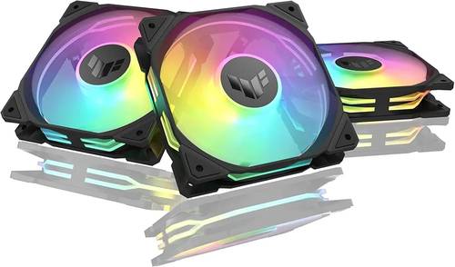 مراوح تبريد ASUS TUF GAMING TR 120 ARGB FAN 3.3mm -اسود