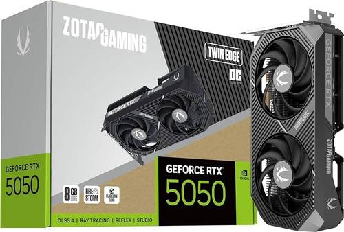 كرت شاشة زوتاك قيمنق جي فورس آر تي إكس 5050 توين إيدج 8 جيجابايت GDDR6