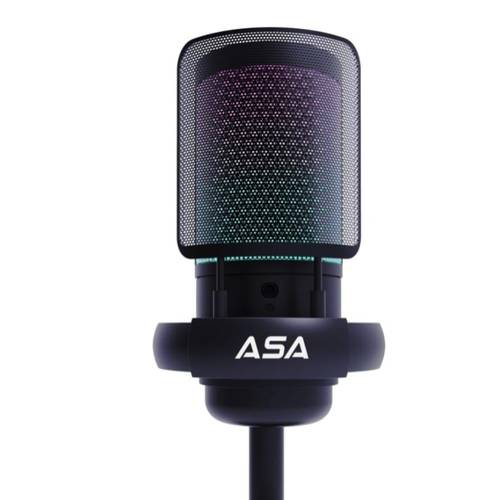 ميكروفون قيمينق SQUADCAST من ASA -لون أسود