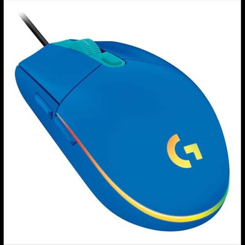 ماوس لوجيتك G203 لايت سينك السلكي للألعاب (باللون الأزرق)
