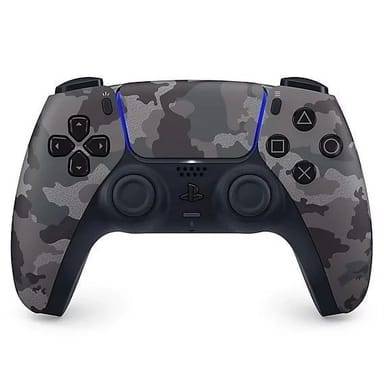 لوحدة التحكم DualSense اللاسلكية لجهاز PlayStation 5 بلون Grey Camouflage