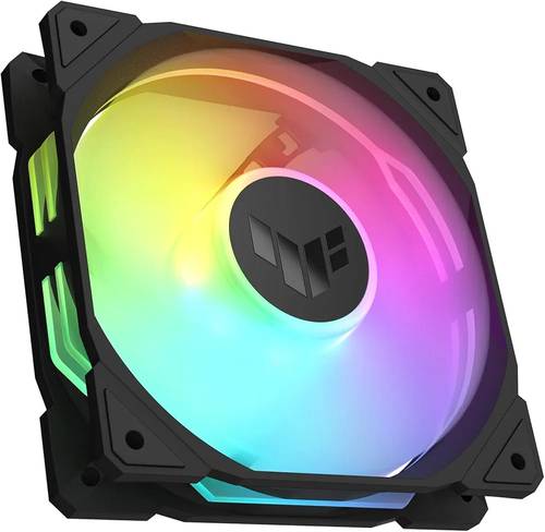 مروحة تبريد ASUS TUF GAMING TR120 FAN REVERSE 2.75mmلون اسود 