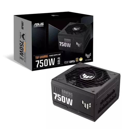 مزود طاقه من TUF GAMING بقدرة 750W معياري بالكامل بتصنيف GOLD 80plus متوافق مع ATX3.1
