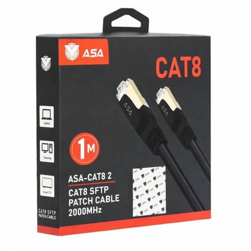  كيبل شبكة ايثرنت CAT8  بطول1متر