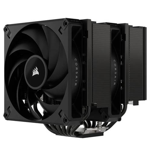 مبرد هوائي للمعالج  Corsair A115، مروحتين  - 140 مم، أسود