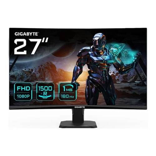 شاشة العاب  منحنيه جيجابايتGigabyte 27