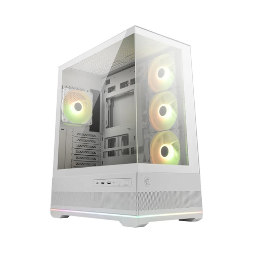  صندوق كمبيوتر  MSI MAG PANO 110R PZ MID TOWER ATX لون ابيض