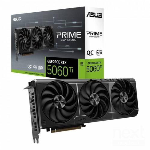  كرت شاشة أسوس ASUS Prime GeForce RTX 5060 Ti OC 16GB GDDR7