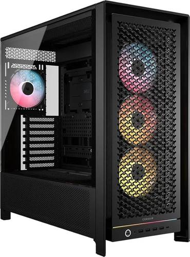صندوق كمبيوتر  CORSEIR FRAME 5000 SERIES MID TOWER ATX لون اسود