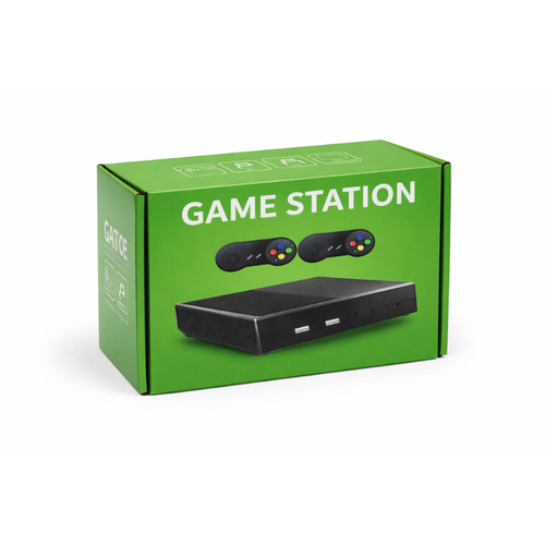 جهاز Game Station للألعاب الكلاسيكية مع وحدتان تحكم – تجربة ألعاب ممتعة وسهلة التوصيل