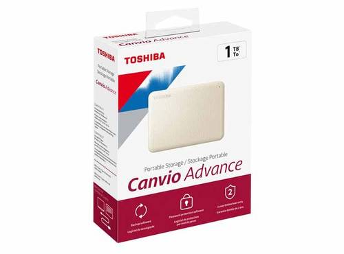 هاردسك توشيبا كانفيو أدفانس (Canvio Advance) الخارجي - سعة 1 تيرابايت