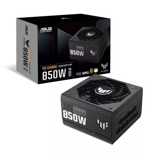مزود طاقه من TUF GAMING بقدرة 850W معياري بالكامل بتصنيف GOLD 80plus متوافق مع ATX3.1