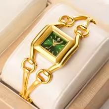 ساعة يد نسائية عصرية: ساعة كوارتز مقاومة للماء - هدية فاخرة وأنيقة reloj mujer montre