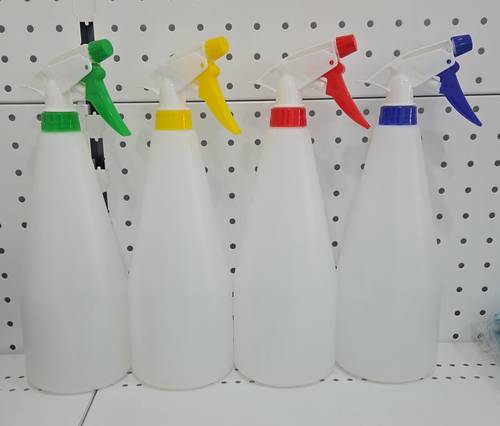 مرش بخاخ عبوة 1 لتر (أزرق، أخضر، أصفر، أحمر)