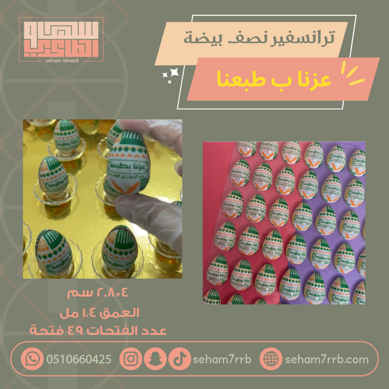 ترانسفير نصف بيضة عزنا بطبعنا