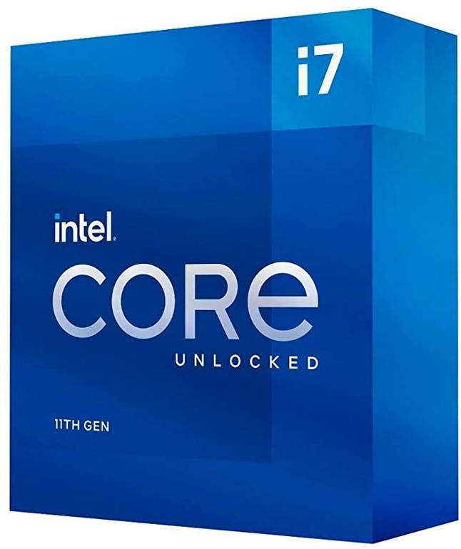 معالج Intel CPU 11th Gen Core i7-11700K الجيل الحادي عشر