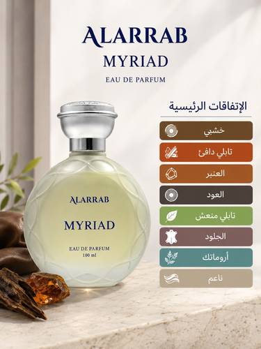 ميرياد  عطر مستوحى بثبات عالي بديل فواح بجودة عالية 