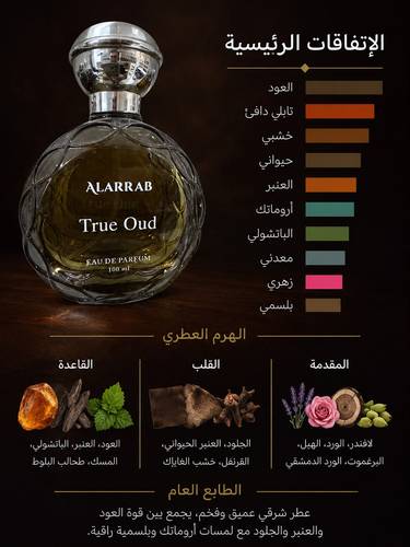  كولينا هريرا ترو عود عطر مستوحى بثبات عالي - عطر بديل فواح يدوم طويلاً – ترو عود 